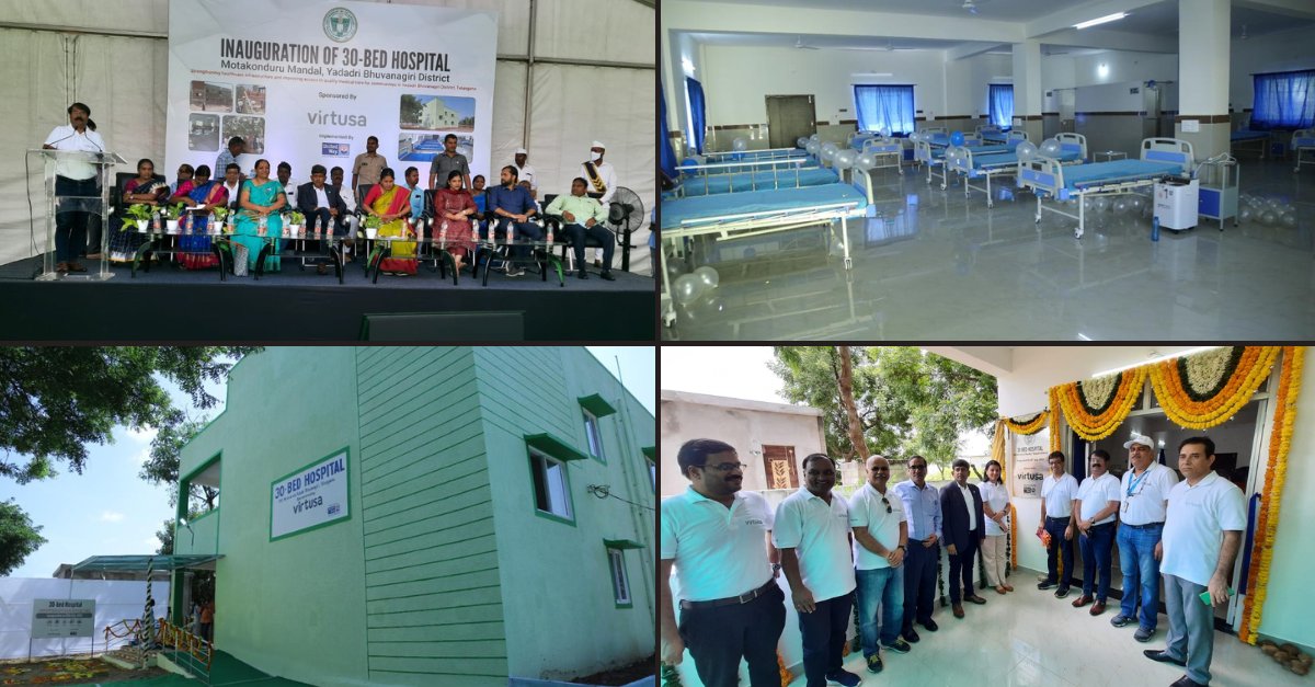 As part of our #CSR initiatives, we partnered with <a href="/unitedwayhyd/">United Way of Hyderabad</a> to help build a long-term #healthcareinfrastructure for the benefit of rural areas of MotaKonduru Mandal, with a 30-bed hospital facility. We also participated in #lakerestoration program of Ranglal Kunta. Pics 👇