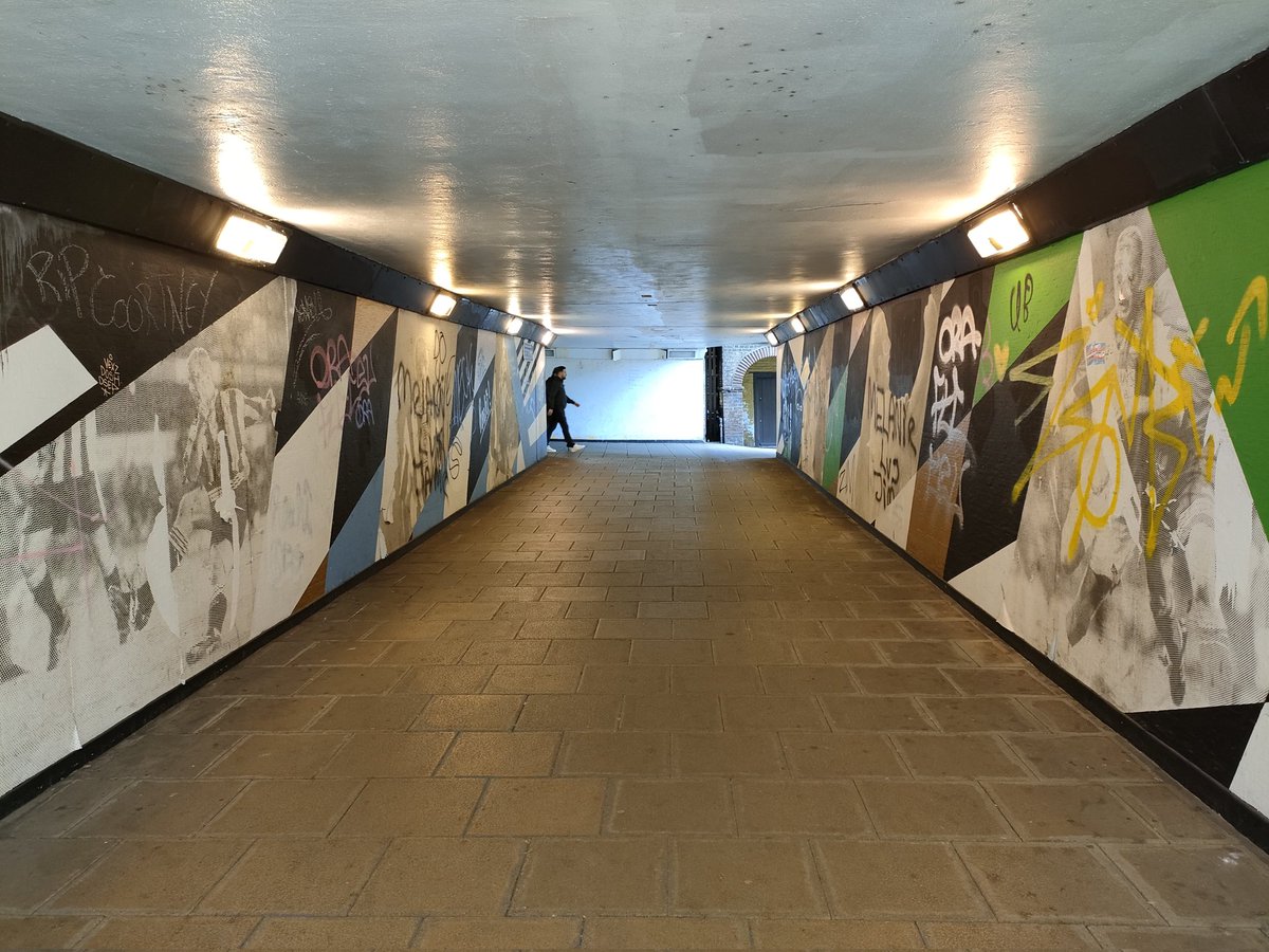 underpassesNCL's tweet photo. Have you drawn, painted or written on the interiors or exteriors of pedestrian underpasses in Newcastle? At @NorthumbriaUni we want to have short interviews with people (aged 18+) who have. All anonymous. Email ian.cook@northumbria.ac.uk if you have/are interested. Thanks!! 😊 https://t.co/7I0sp2rYKV