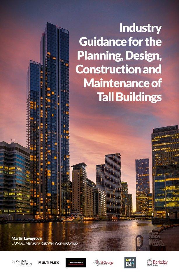 We're proud to have partnered with the Construction Industry Advisory Committee (CONIAC) Managing Risk Well Working Group to create important industry guidance for the planning, design, construction and maintenance of tall buildings. Download it for free: cip-books.com/product/tall-b…
