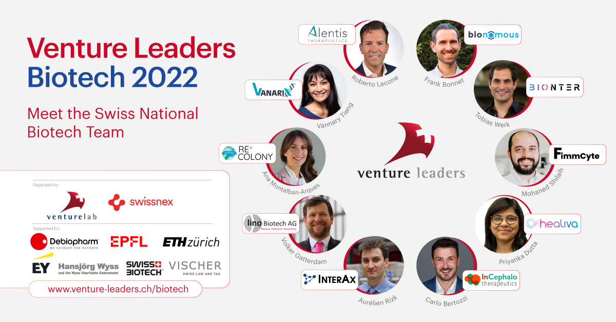 We are proud to present to you: the Swiss National Startup Team, representing Switzerland in the USA! Meet the winners of Venture Leaders Biotech 2022 traveling to Boston:

venturelab.swiss/Venture-Leader…

#VLeadersBiotech #SwissStartups #Boston #USA