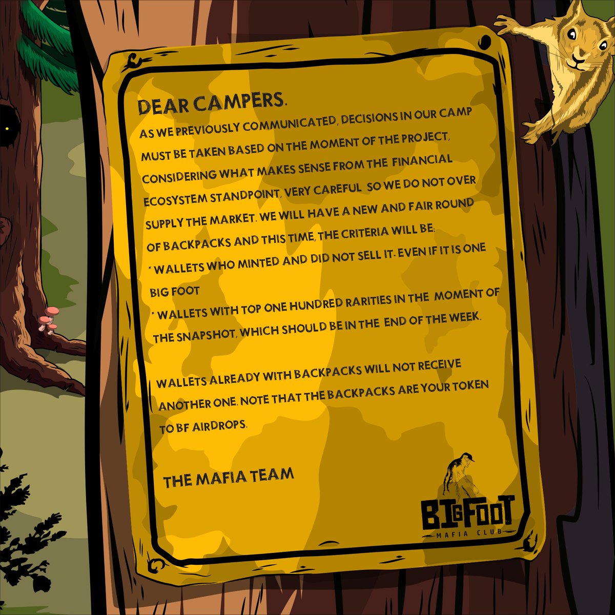 Big Foot Mafia Club (BFMC) objkt.com tweet media