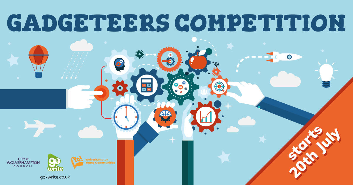 We’ve teamed up with <a href="/WolvesLibraries/">Wolves Libraries</a> to celebrate the ‘Gadgeteers’ #SummerReadingChallenge. Have a wonderful idea for an invention? Enter here for a chance to win! forms.gle/hAzQXG1Ha1TVy7… #writing #wolverhampton #kidsactivities