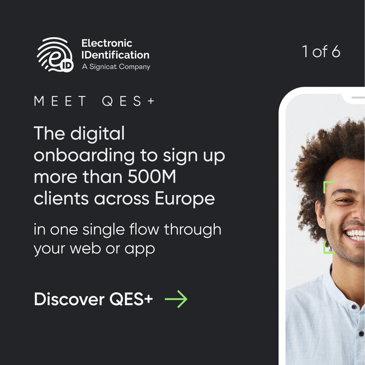 eIDentification's tweet photo. 🔏 Is your company ready to onboard more than 500M new clients across Europe?
Meet QES+ #onboarding, the #LegallyBinding way of signing up customers digitally from your web or app in one single flow 👉 https://t.co/RxDjdniI5e
#compliance #QES #VideoID #QualifiedProvider https://t.co/X8cgtuv5Mi