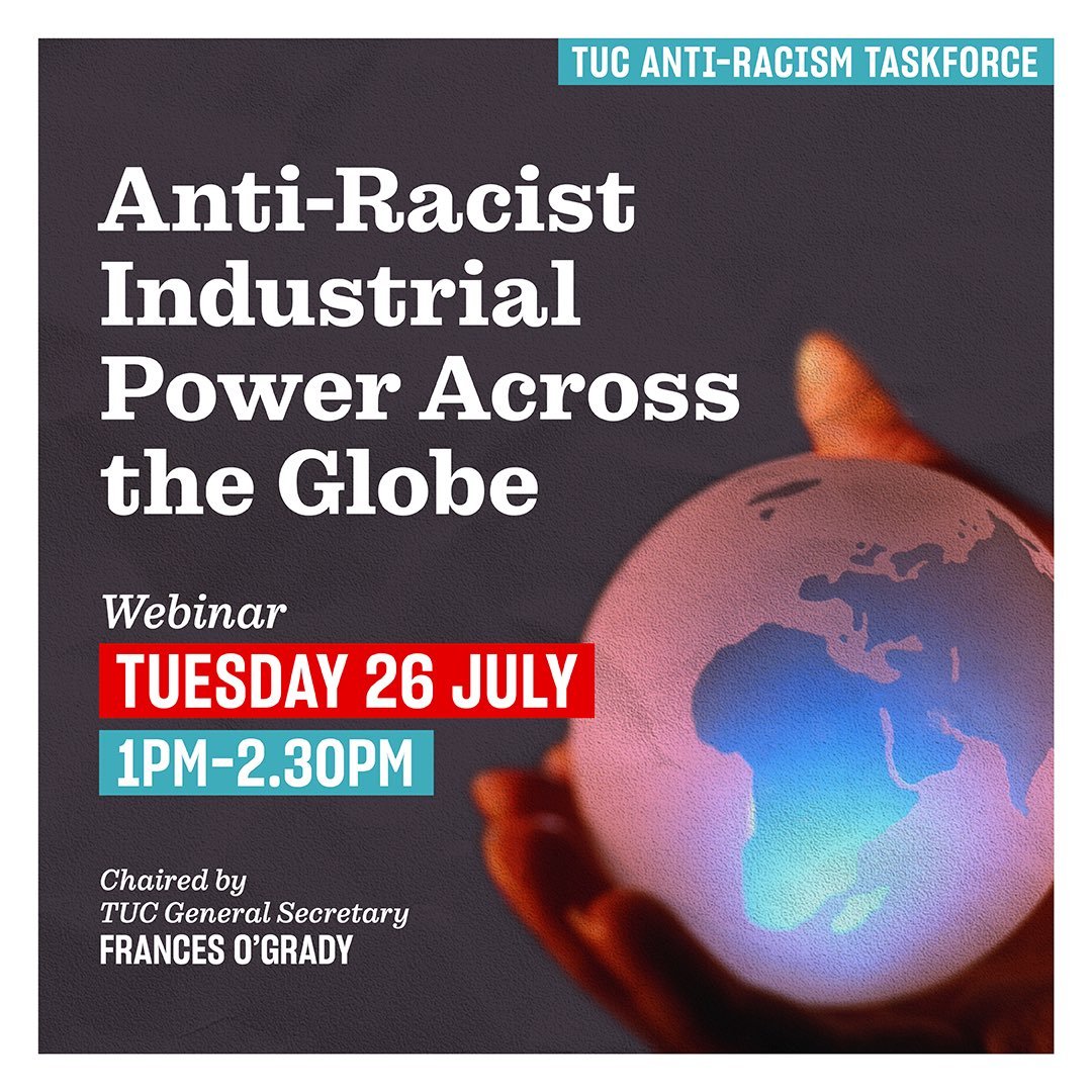 📅This is today at 1pm, with - @FrancesOGrady, TUC - @AnatalinaL, CUT Brazil - @Tarek_FAB_L, Fashion-Workers Advice Bureau - Dominique Muller, @labourlabel - @STRedmond, @AFLCIO ✨Last chance to sign up ✨