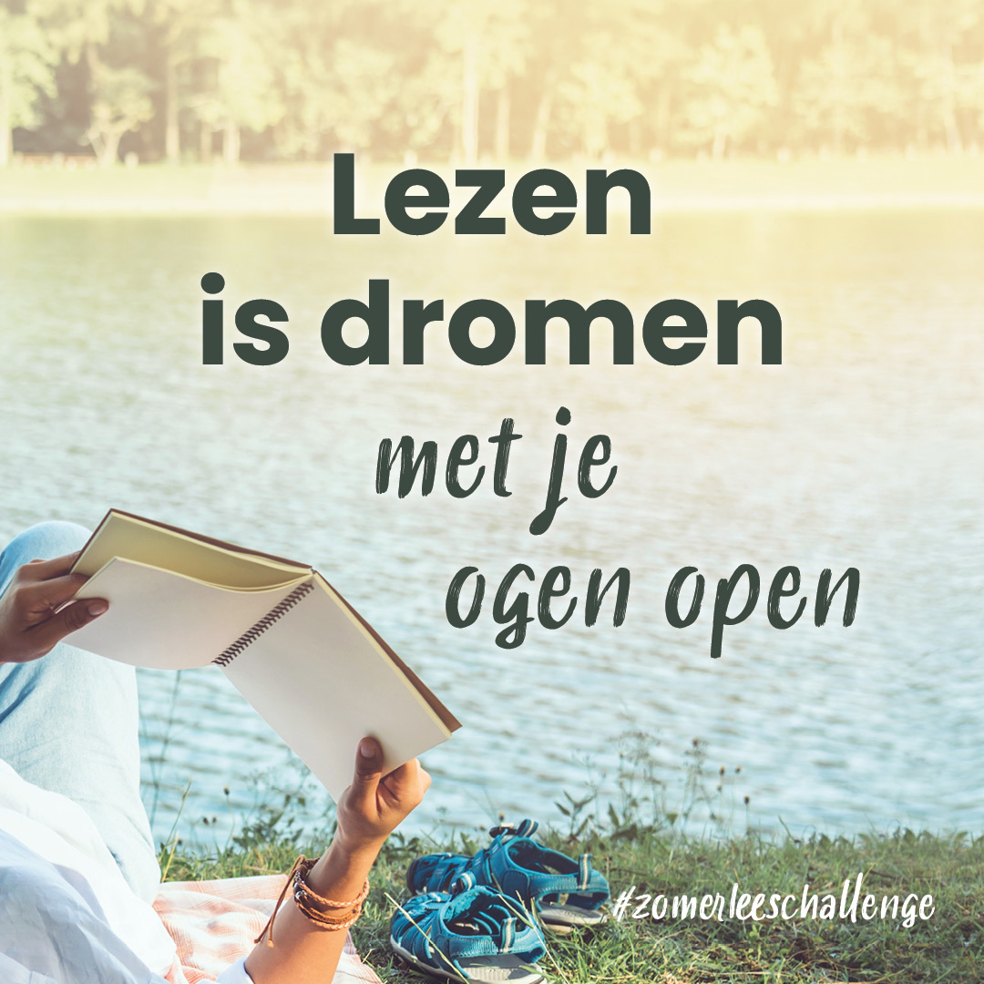 Lezen is leuk! Doe mee met onze zomerleeschallenge: 10.000 ̶s̶t̶a̶p̶p̶e̶n̶ woorden per dag. Bekijk de leestips op royaljb.com/zomer. Welk boek lees jij deze zomer?

#lezenisleuk #zomerlezen #lekkerlezenindezomer #zomerleeschallenge #10000woordenperdag