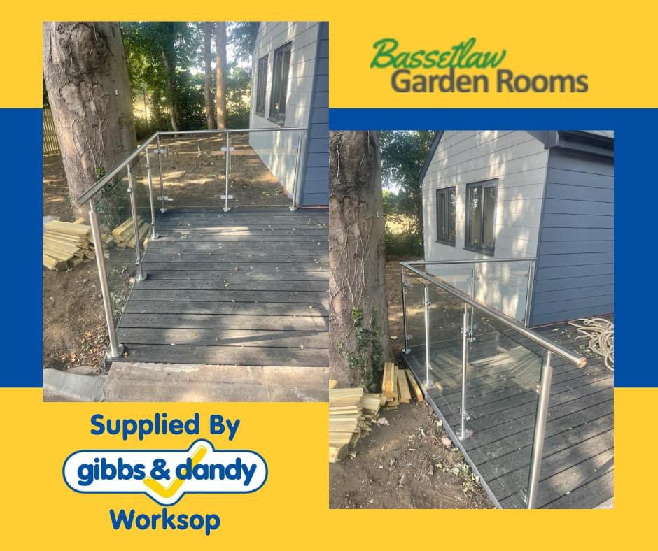 WorksopGD's tweet photo. We recently supplied Bassetlaw Garden Rooms with this beautiful Glass &amp; Stainless Steel Balustrade system for a project at a local school.

We have a number of systems availible on a made to measure basis. 

#glassandstainless #balustradedesign #gibbsanddandyworksop https://t.co/6ctoMv4foD