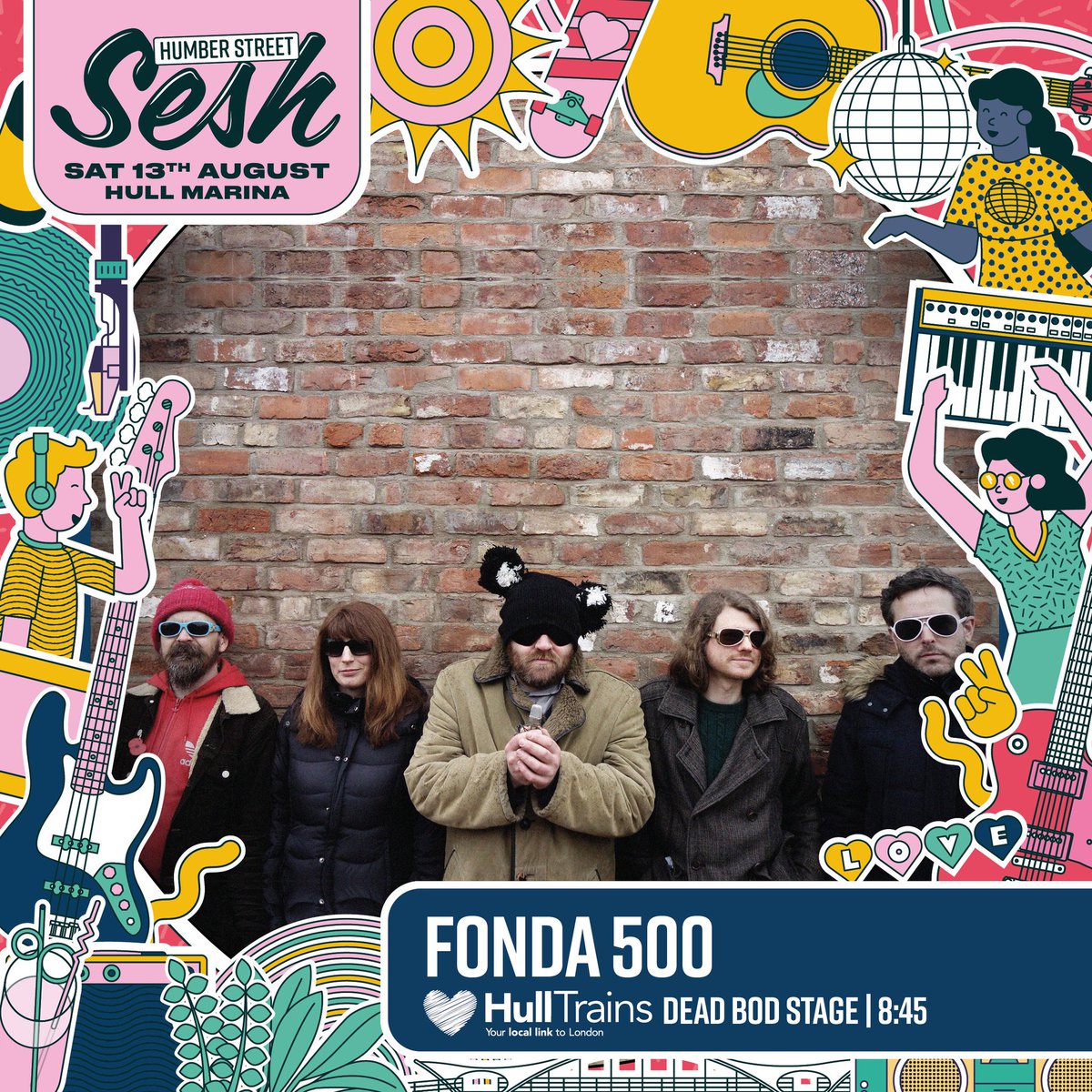 @humberstreetsesh Dead Bod Stage 8:45 - 13th August. 🐝 Bee prepared 🐝 🤘♥️🔥♥️🤘