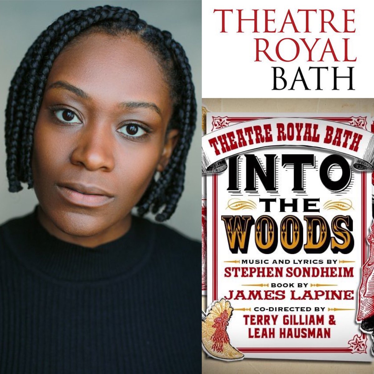 CBL Management (@cblmanagement) on Twitter photo Best wishes to Cassiopeia Berkeley-Agyepong who starts rehearsals today for ‘Into the Woods’ at Theatre Royal, Bath. A world-class creative team is led by iconic stage and film director Terry Gilliam, and co-director and choreographer Leah Hausman. <a href="/CassiopeiaBA/">Cassiopeia Berkeley-Agyepong</a> <a href="/TheatreRBath/">Theatre Royal Bath</a> Best wishes to Cassiopeia Berkeley-Agyepong who starts rehearsals today for ‘Into the Woods’ at Theatre Royal, Bath. A world-class creative team is led by iconic stage and film director Terry Gilliam, and co-director and choreographer Leah Hausman. <a href="/CassiopeiaBA/">Cassiopeia Berkeley-Agyepong</a> <a href="/TheatreRBath/">Theatre Royal Bath</a>