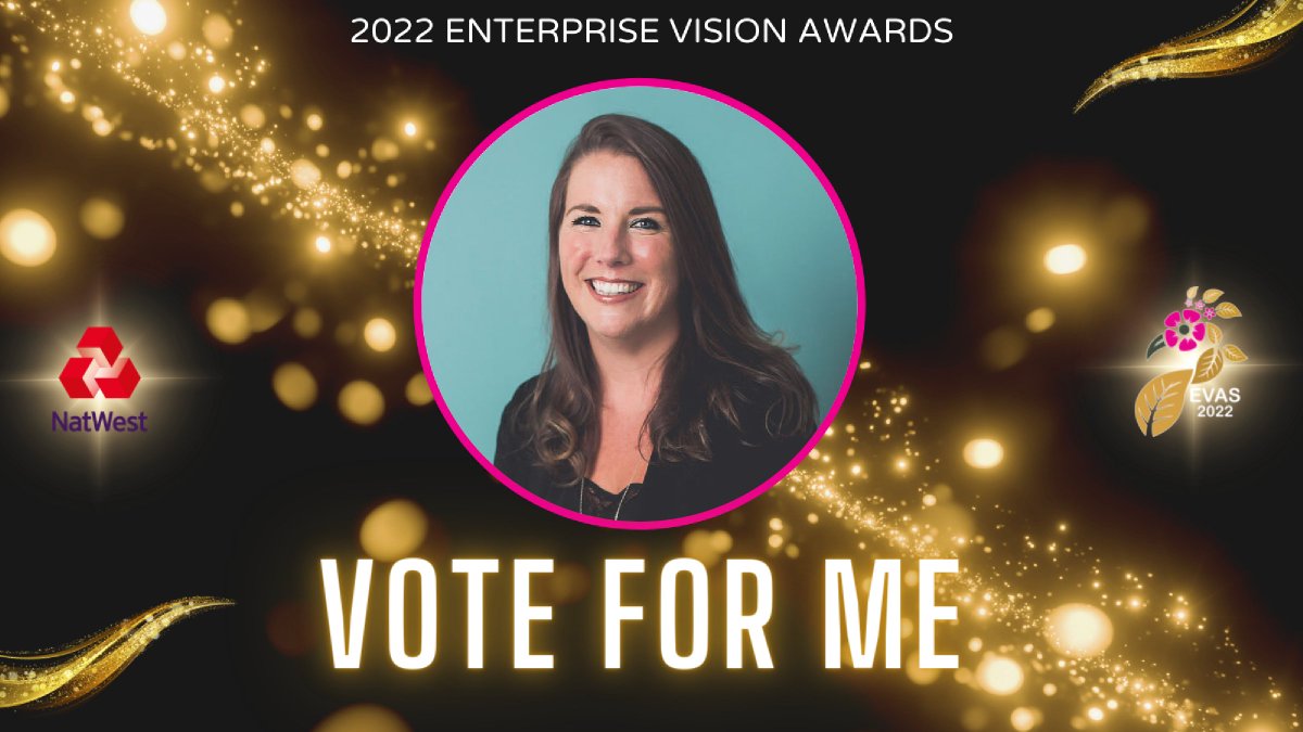 UKCultureShift's tweet photo. We recently excitedly announced that our co-founder and CEO @Gezzabelle has been nominated for #BusinessWomanoftheYear Award at the #EVAS2022 - voting is now open, so please vote for her below, thank you! 🥳⬇️

https://t.co/KzjDse5Ogb

@Eva_Awards https://t.co/5pvP3NktpD
