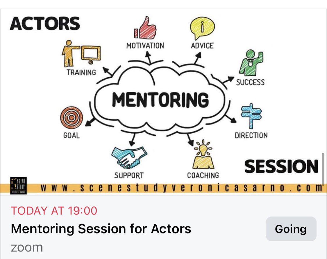 Tonight at 7pm! 

Bring your questions about the acting craft and industry and we will find ways to develop your journey inside the acting business 💪🏻👊🏻🤩