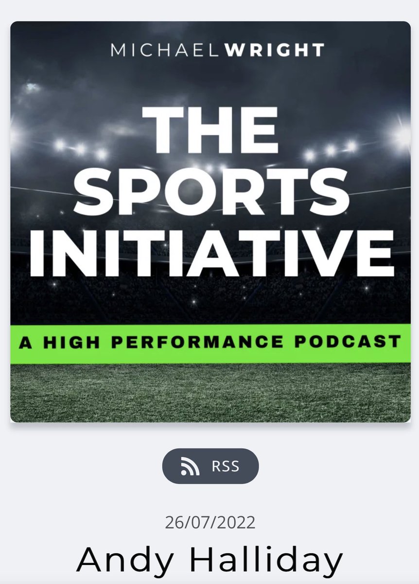 Good to share some thoughts on pressurised decision making from my police career with a few links to performance sport.       
play.acast.com/s/5e860ec9f861…