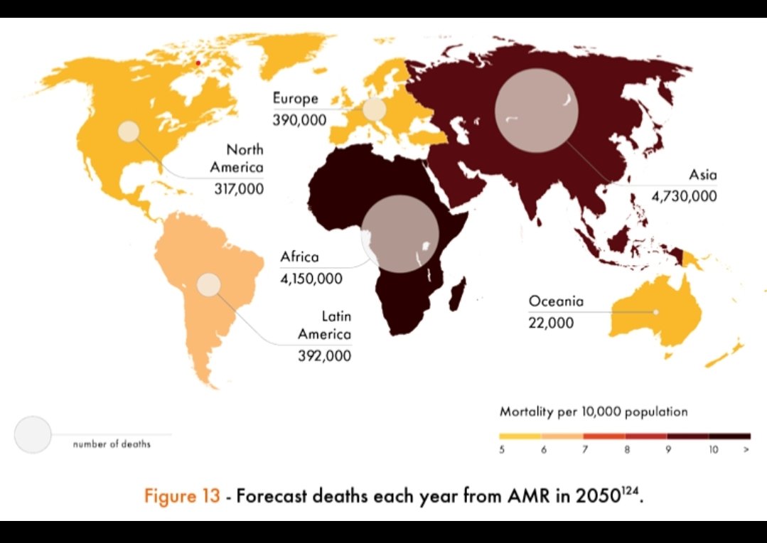 It's estimated that by 2050, AMR infections will be leading cause of death globally with a total economic cost of USD 100T, with overwhelming burden placed on LMICs <a href="/MoveTheWorldAF/">World Animal Protection Africa</a> <a href="/ReAct__Africa/">ReAct Africa</a> AMR conference, Lusaka