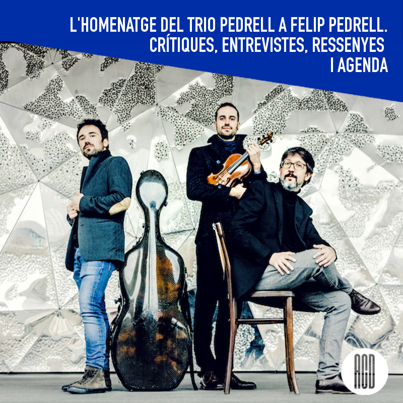 TraginArt's tweet photo. ➡ CAT
🗞BUTLLETÍ JUL-22 #4
L'HOMENATGE DEL @trioPedrell a FELIP PEDRELL. PREMSA I AGENDA

➡ ESP
EL HOMENAJE DEL TRIO A FELIP PEDRELL. PRENSA Y AGENDA

👉🏻https://t.co/g5A8L2c0xo

@RevistaMusCat @catalunyamusica @enderrock 
@iec @TeatreTortosa @palaumusicacat @AuditCarreras https://t.co/YtUEc1aQfP