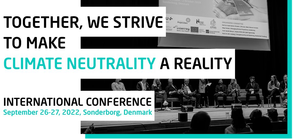 📣 Save the date: The fifth 100% Climate Neutrality Conference is happening in Sonderborg, Denmark from 26 - 27 September 2022. Registration will be open soon. More info: smartencity.eu/events/single/…