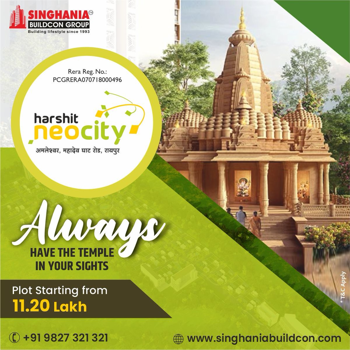 singhaniabuild1's tweet photo. Buying real estate is not only the best way, the quickest way, the safest way, but the only way to become wealthy. #HarshitNeocity Plots Starting From 11.20 Lakh only/-
👉Visit here- https://t.co/0Ls9gAeNjm
🔑 Call Us - 9827-321-321
#plotsforsale #plotsforsocialfacility #Raipur https://t.co/NKCDIFl8lQ
