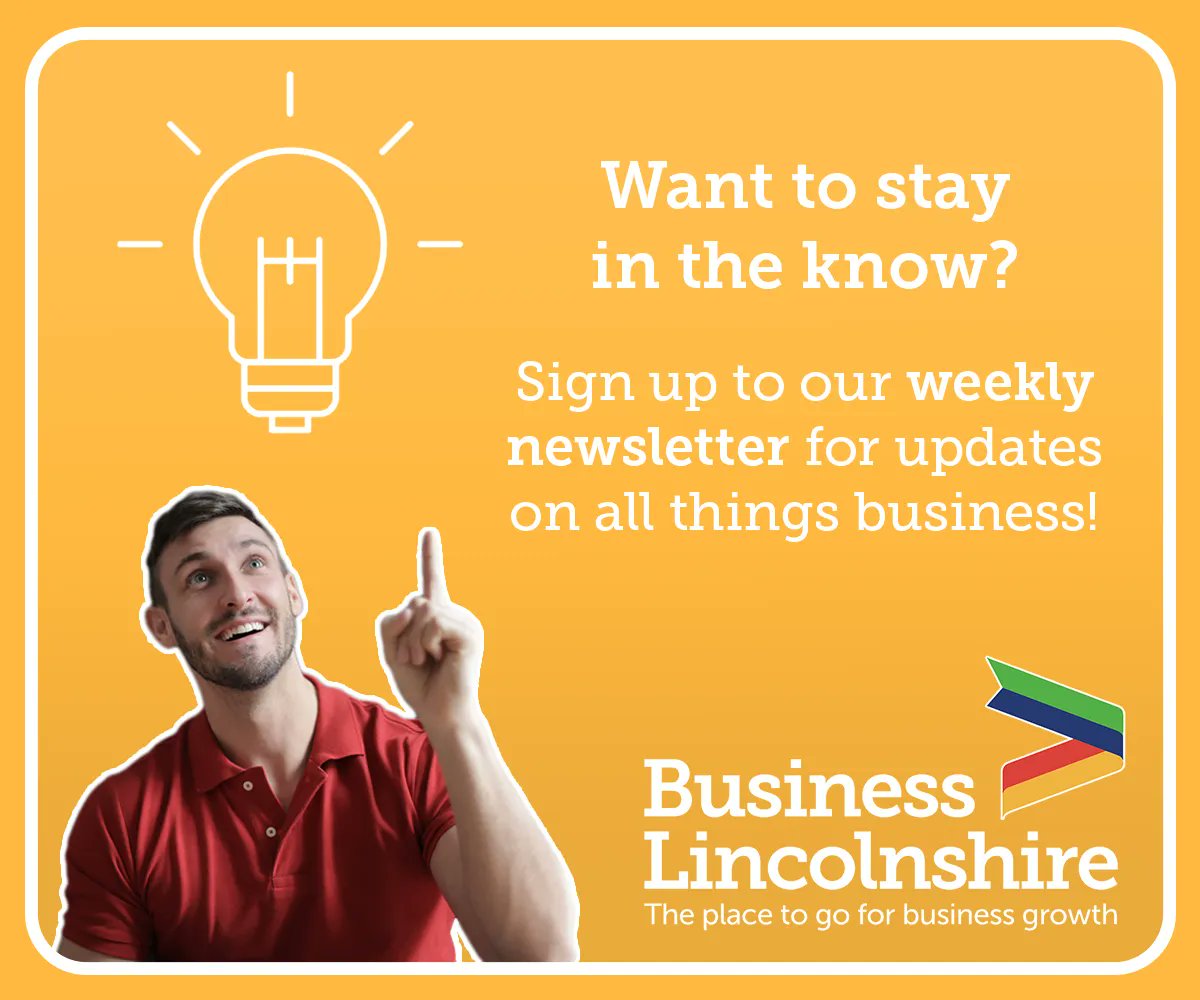 Don't want to miss a thing? Sign up to our weekly newsletter! 

You'll be able to catch up with us as well as all of the latest business news and views for Lincolnshire. 

You can sign up to the newsletter on our website: businesslincolnshire.com
