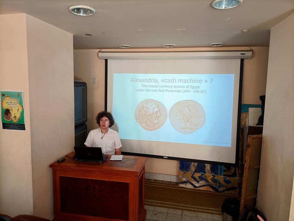 ThomasFaucher11's tweet photo. Second day workshop with the coin Team of the Graeco-Roman museum of Alexandria at the Royal Jewelry museum @JulienOlivier45 @Ptolemaios_36 @TourismandAntiq @laBnF #numismatique #Egypt #Alexandria #coins #CEAlex https://t.co/oEr2UC5cTH