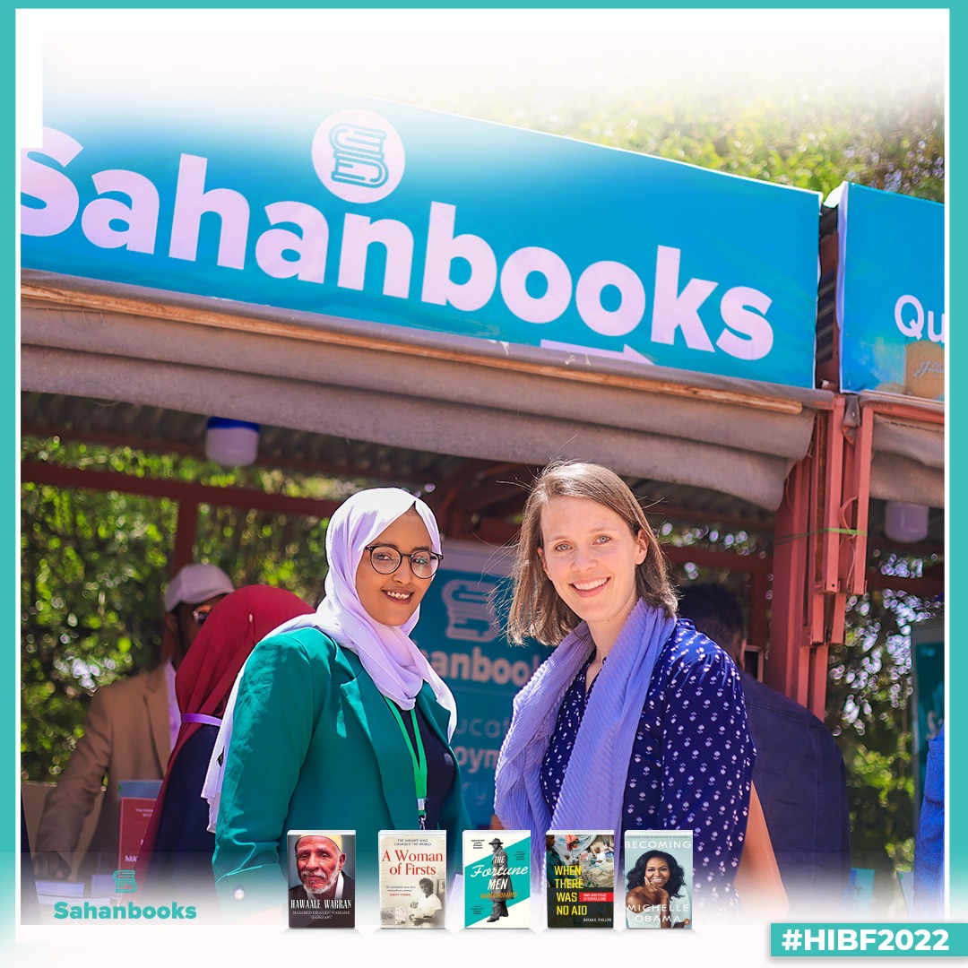 Sahanbooks at Hargeisa International book fair.

<a href="/LizzieWFCDO/">Lizzie Walker</a> Head of British Office Hargeisa.

#HIBF2022