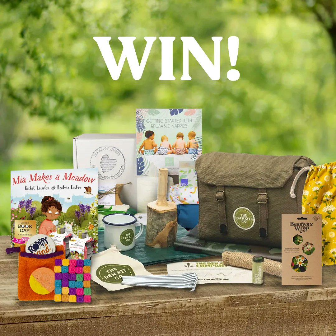 💚 Plastic-free Giveaway 💚 Kicking off the Summer holidays and saying goodbye to #PlasticFreeJuly with a bang! #WIN this fantastic kids kit worth over £150! To enter, simply click here - buff.ly/3PB5pLA @thenappygurus @seedbom @rowdykind @beeswaxwrapco