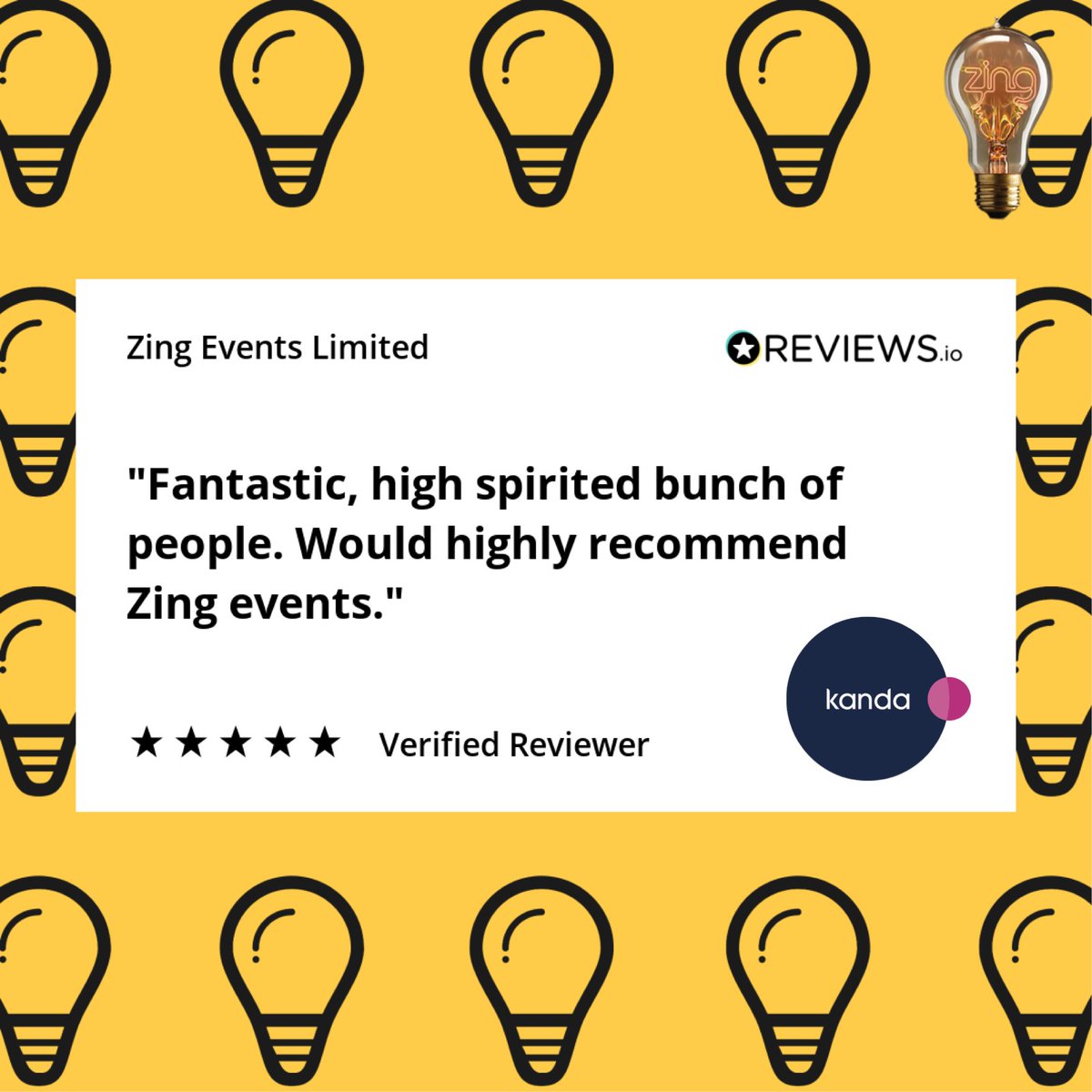 zingevents's tweet image. Great to see Kanda had a great event. They took part in our Outdoor Crystal Maze type activity