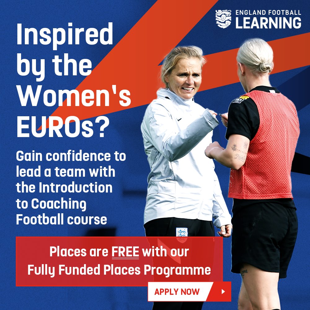 Let’s build a game free from discrimination

If you can see it, you can be it.

Take your first steps on your journey for free and be part of a new generation of grassroots coaches next season.