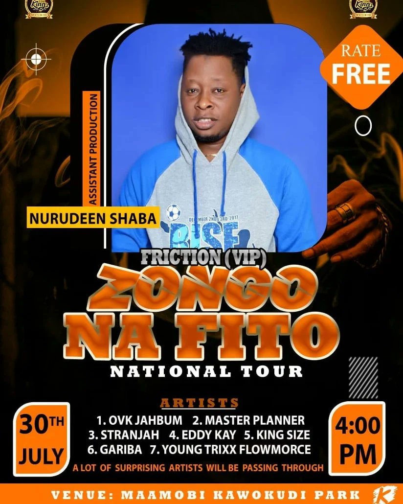TopKingsEnt's tweet photo. The date is coming closer, get ready! This Saturday, the 30th of July from 4pm at the Maamobi Kawokudi Park: The Zongo Na Fito National Peace Tour! #zongonafito https://t.co/ZwF8mS7k9D