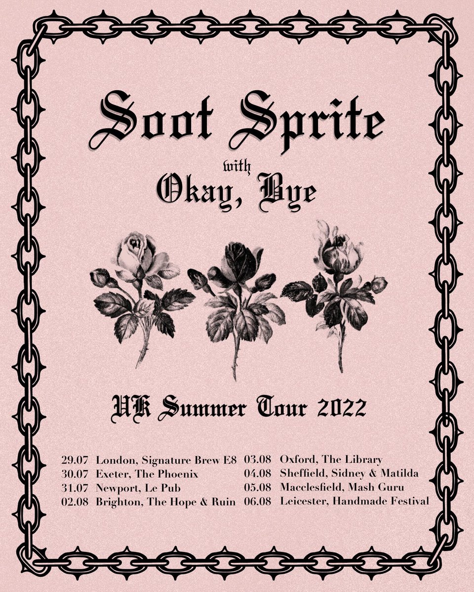 And their UK tour with <a href="/OkayByeBand/">Okay, Bye</a> starts on Friday at <a href="/SignatureBrewE8/">Signature Brew Haggerston</a>. Don’t miss it!