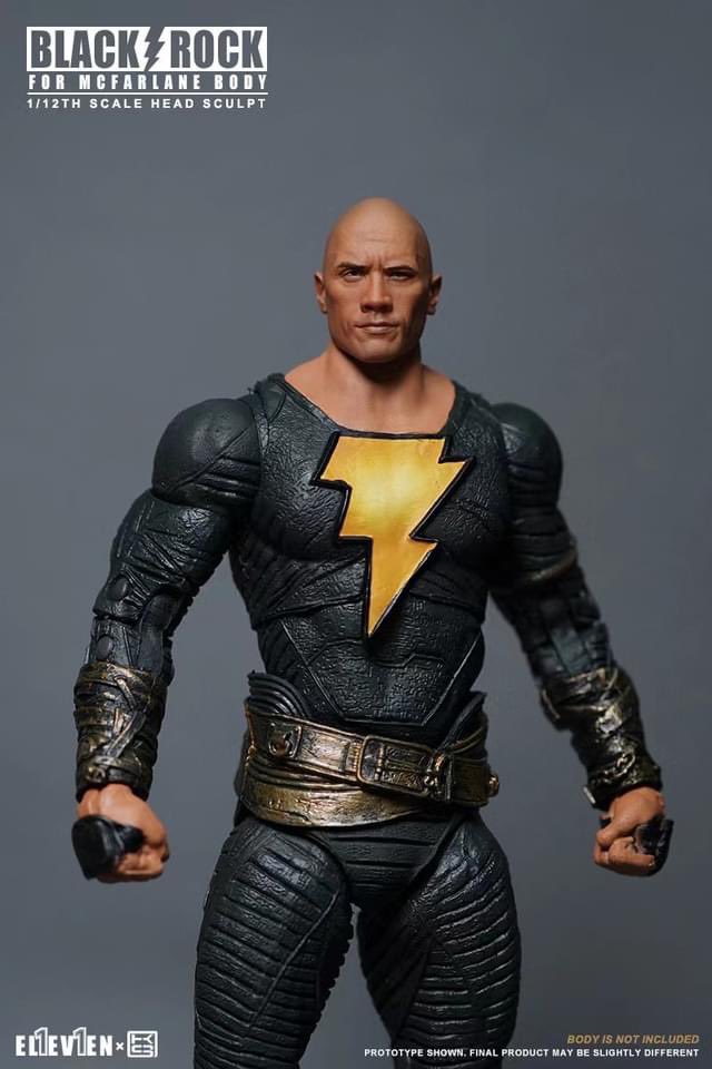 I__Love__Heroes's tweet photo. Black Rock head sculpt
for McFarlane Body
#Eleven × #KaiStudio https://t.co/LxCxlzezrS