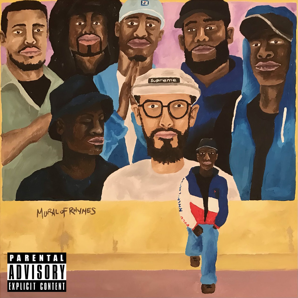 "MURAL OF RHYMES"
<a href="/SEyesFinest/">S Eyes Finest</a> 
New joint by S Eyes Finest. Some dope features on this one:
<a href="/RazFresco/">RAZ FRESCO</a> 
@_brainorchestra 
<a href="/PrynceP2/">Cashmere P</a> 
<a href="/ISOiNDIES/">I$O INDIES</a> 
Truck Jewels
<a href="/ShadowTheGreat/">SHADOW</a> 

Artwork by <a href="/dyer_dyer/">CDinkDyer</a> 

Listen cop n support here:
👉🏾 seyesfinest.bandcamp.com/album/mural-of…