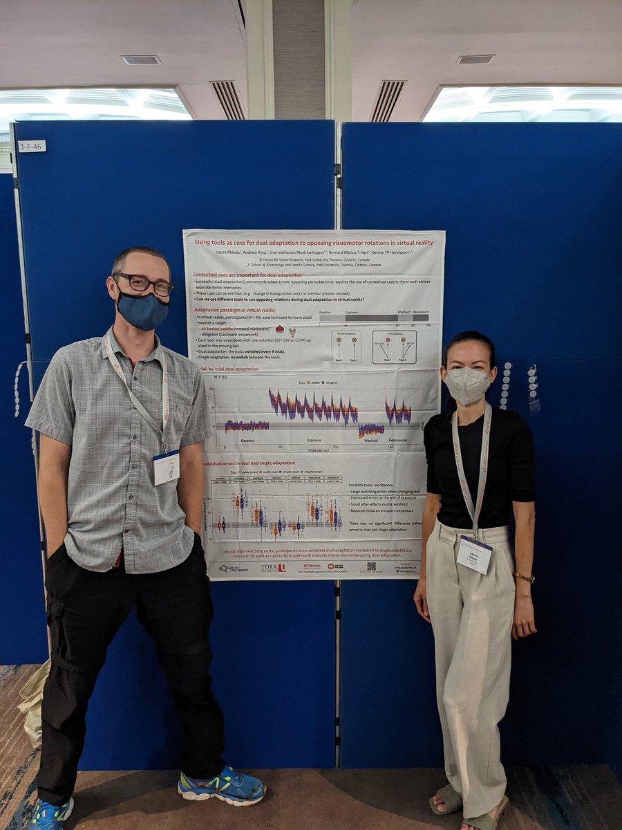 SensoriMotorNS's tweet photo. @MikulaLaura shows work on dual adaptation with different tools/movements in VR @ncm_soc  1-F-46 https://t.co/hPy9ah2u8L