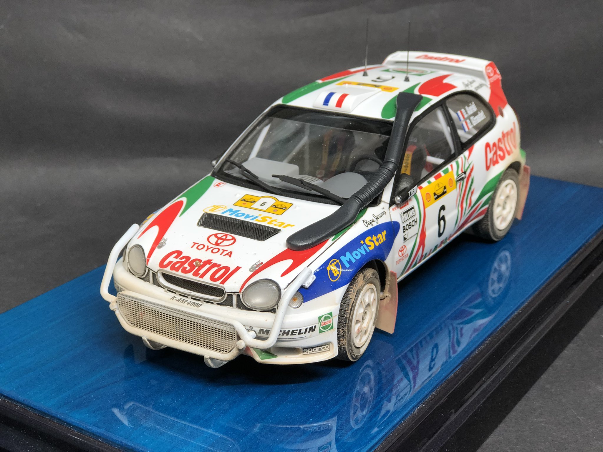 ハセガワ 1/24 トヨタ カローラWRC 1998 モンテカルロ ラリー