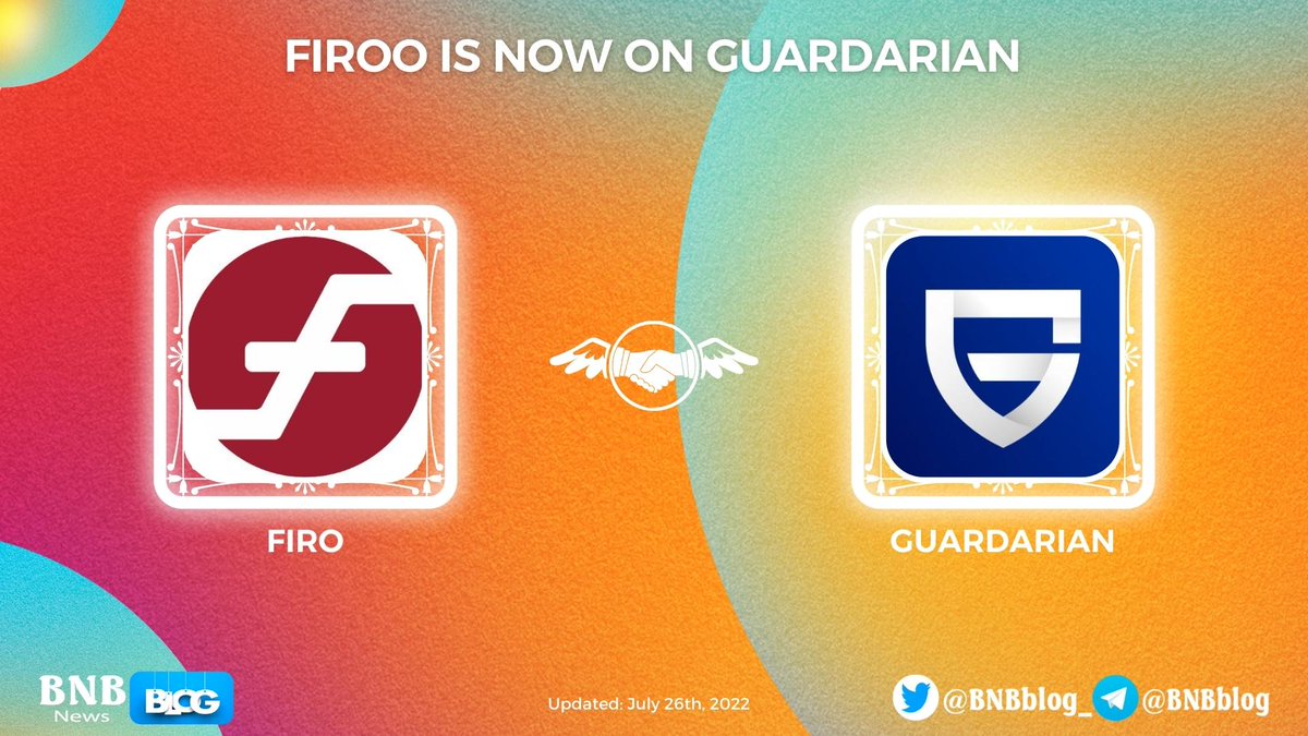 BNBblog_'s tweet image. ✨ @Firoorg is now on @Guardarian_com
 
#Guardarian is a strong bridge between Fiat and cryptocurrencies. They created for their customers a safe and fast crypto exchange platform without registration 🤩

#BNBBlog #BNB #BNBChain
