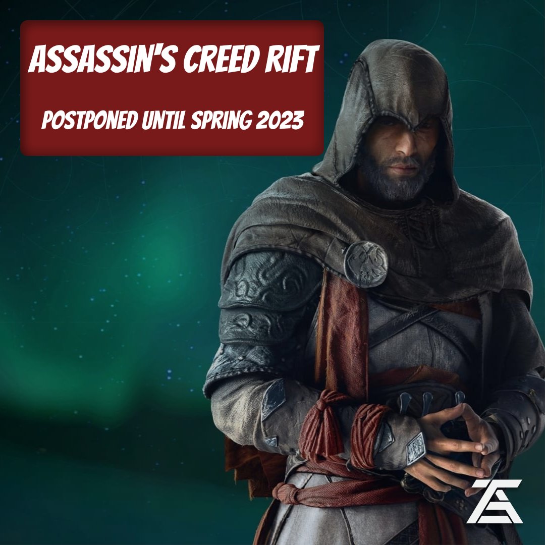 theabbissgames's tweet photo. Ubisoft has canceled a total of 4 games, including Splinter Cell and Ghost Recon, and postponed the release of Avatar:. And according to a new Bloomberg report, Assassin's Creed Rift has also been delayed due to internal circumstances. #TAGblog #AssassinsCreedRift #Rift #Ubisoft https://t.co/W0EbBX6Xiv