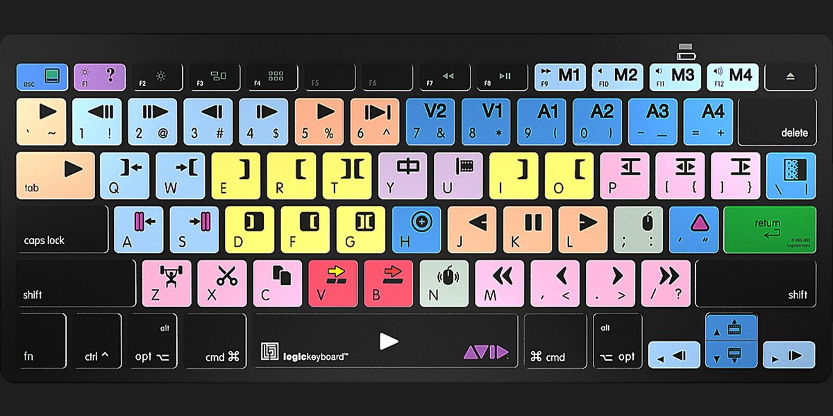 HoldanBlog's tweet image. The smaller and compact shortcut @LogicKeyboard is perfect for small workspaces and on-the-go working. 

bit.ly/3ctFpD2
bit.ly/3zk8aLy

#fasterworkflow #smallfootprint #holdan #logickeyboard #bluetooth #pcandmac #colourcodedkeys #editingkeyboard #avidmedia