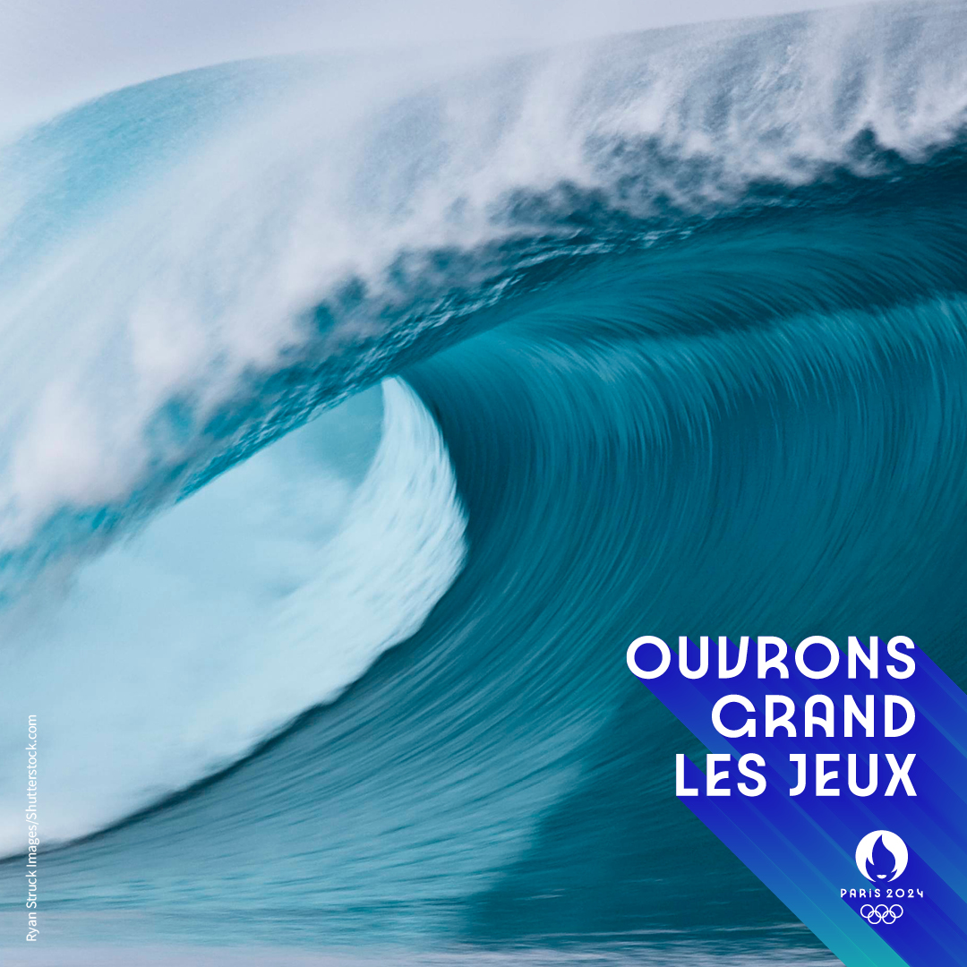 Breath-taking performances can only be magnified by breath-taking scenery. Outstanding venues, such as Tahiti, have been selected where the Olympic Surfers will take its famous Teahupo'o wave.

GAMES WIDE OPEN ✨

#RoadToParis2024