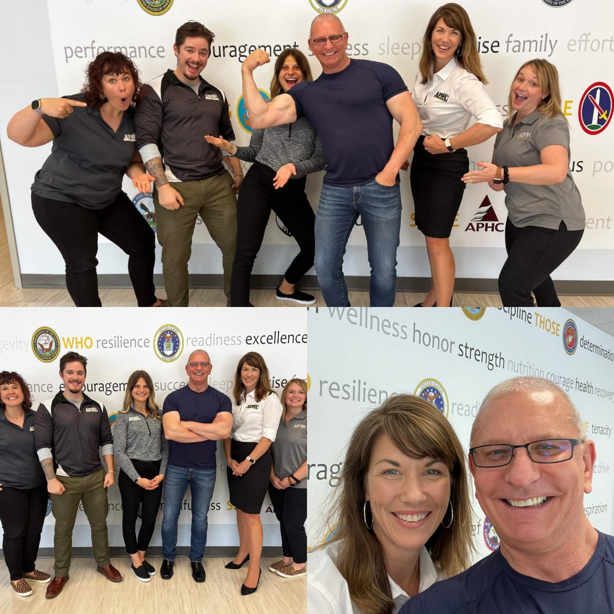 NicoleLeth2's tweet photo. We were super excited to host Chef Robert Irvine at our Armed Forces Wellness Center! Chef Irvine and his team are passionate about healthfully fueling our Warfighters! Thank you Chef Irvine for all you do to support our military! @MDW_USARMY @USAPHC @RobertIrvine @rirvinefound https://t.co/13jrHosnOj
