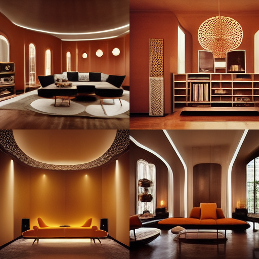 My first quick go at a Midjourney image. Not exactly as I had imagined the outcome, but I found it interesting. AI takes two minutes or so to produce these images from text prompts.