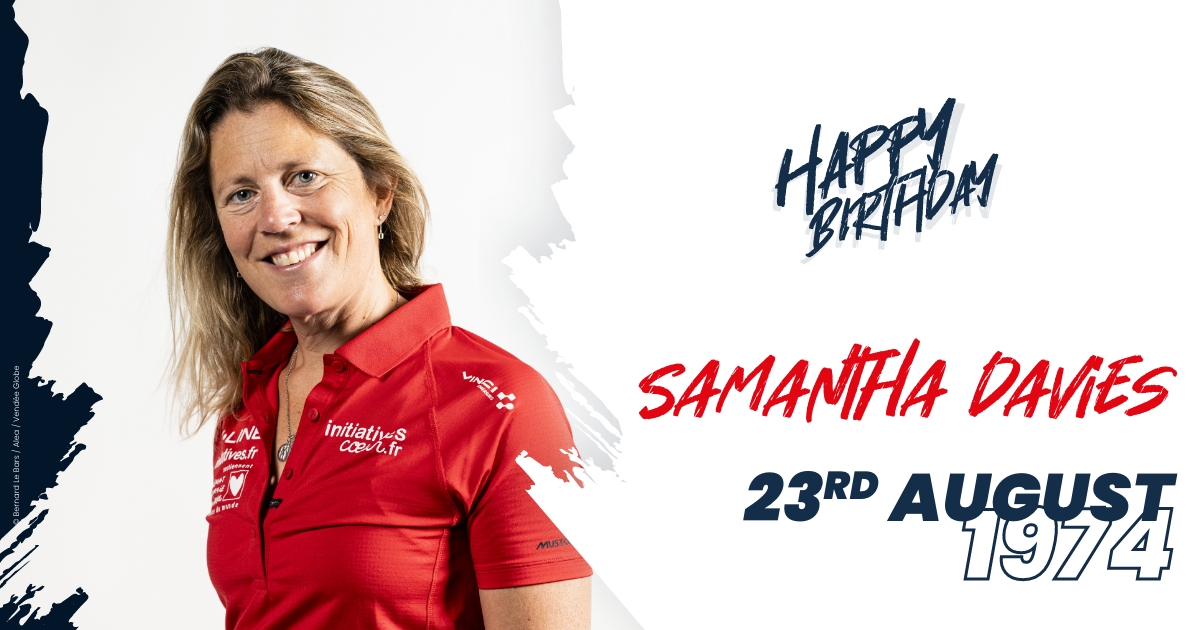 VendeeGlobeENG's tweet image. [Birthday 🎂]
The whole Vendée Globe team wishes a happy birthday to @samanthadavies, @initiativecoeur sailor.
After her keel damage during the #VG2020, she was keen to finish her round the world race, even out of the race! 👏