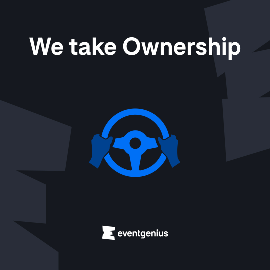 "We take initiative, even with imperfect information and do our best to execute to the highest possible level."

Introducing our next company value: We take Ownership.

Find out more here: eu1.hubs.ly/H01pLWt0