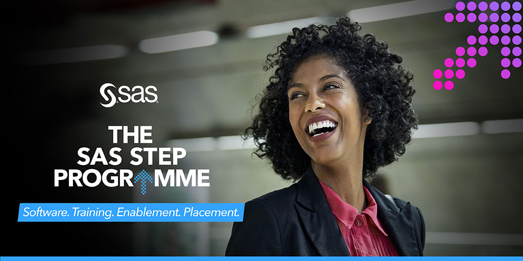 SASsoftwareUKI's tweet image. Read this report to find out all about the SAS STEP Programme, which provides free online learning for jobseekers in #data skills covering all levels, and why it’s become an award-winning initiative 2.sas.com/6017zxkXl #SASSTEP