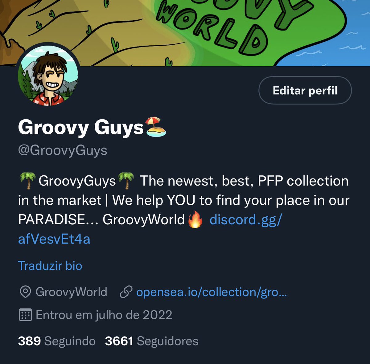 GroovyGuys's tweet image. CAN’T BELIEVE THIS🔥

WE REACH NOT 1, NOT 2 BUT 3K FOLLOWERS🤯

THIS IS JUST THE BEGINING OF EVERYTHING🤩

THANK YOU FOR THIS GOAL!

#GG #NFT #NFTCommunity #NFTs