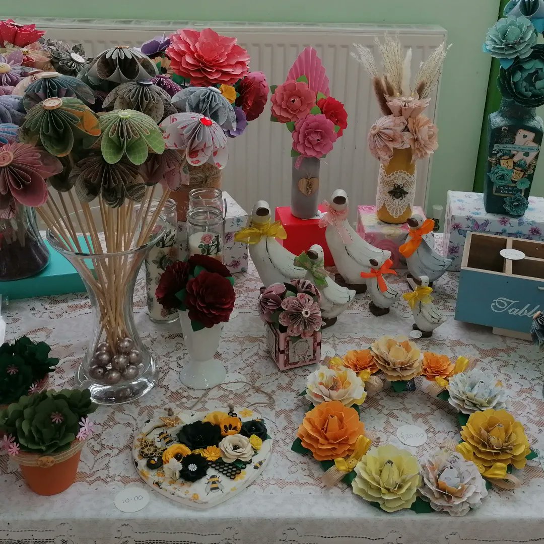 HarikaSheffield's tweet image. All set here at the Brigade Hall in Bakewell..
Here until Thursday.. 10am til 4.30pm  each day..
If you are out and about pop in and say hello xx