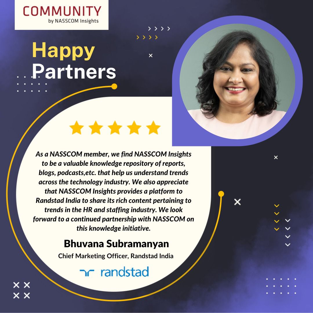 Sharing knowledge and skills helps the tech community grow and develop faster. 

Thank you <a href="/S_Bhuvana/">Bhuvana Subramanyan</a> and @randstadindia for your kind words of appreciation.

#testimonial #techcommunity #techtrends #techindustry #digitaltransformation #techblog #emergingtechnologies