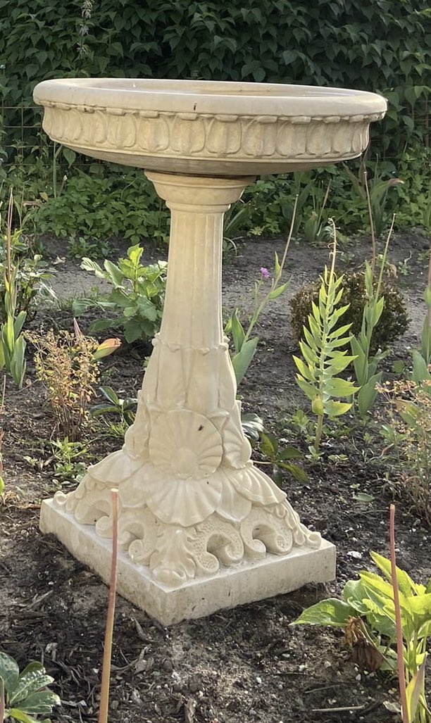 #Stolen sometime after 21:00 last night stone bird bath from #StEdmundsRoch #Falinge #Rochdale please keep a look out bought by the friends for our newly created garden