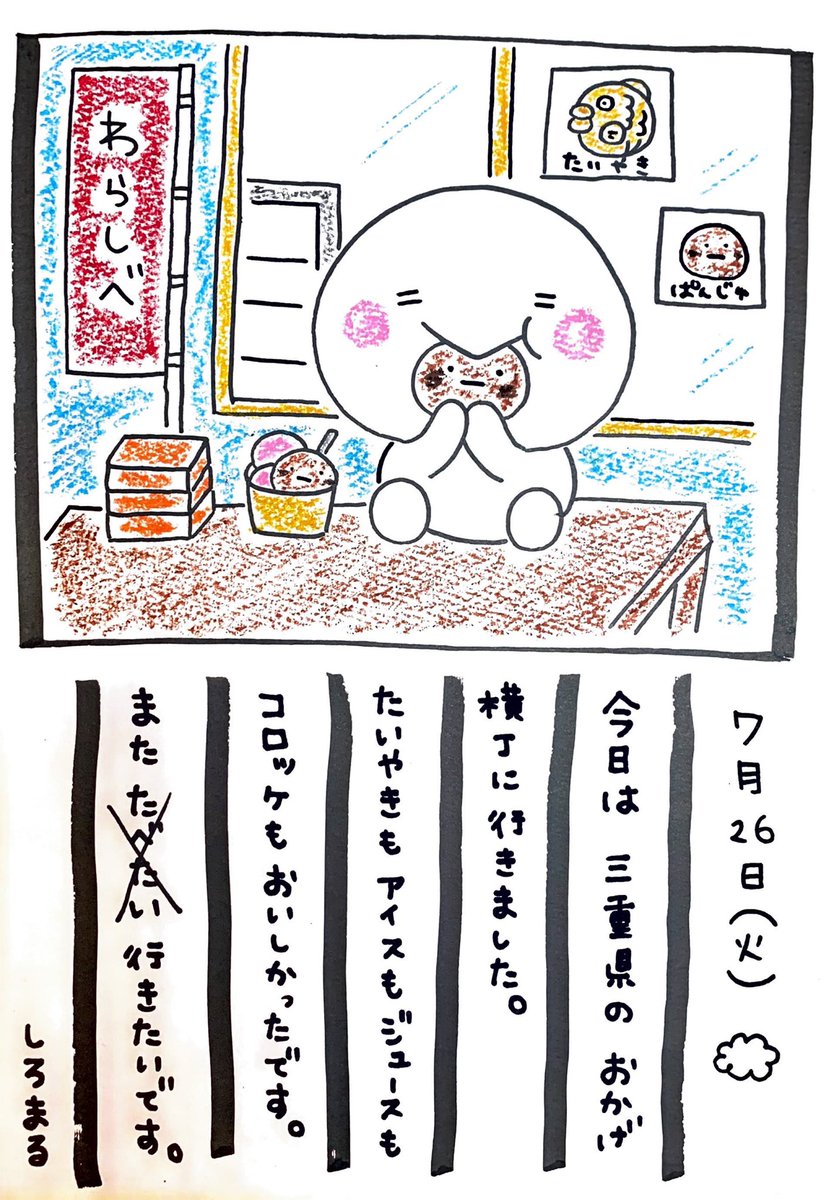 夏休みの宿題
〜絵日記〜 