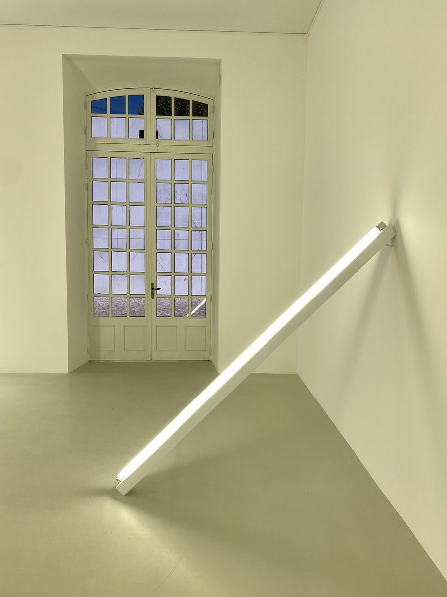 JulienDiers's tweet photo. Épiphanies.
C’est à travers les œuvres que #DanFlavin a dédiées à des artistes amis engagés à ses côtés dans les révolutions esthétiques des années 1960 ou auxquels il a rendu hommage qu’a été conçue l’exposition #CollectionLambert #Avignon
#Art https://t.co/AyGM6Vt2XY