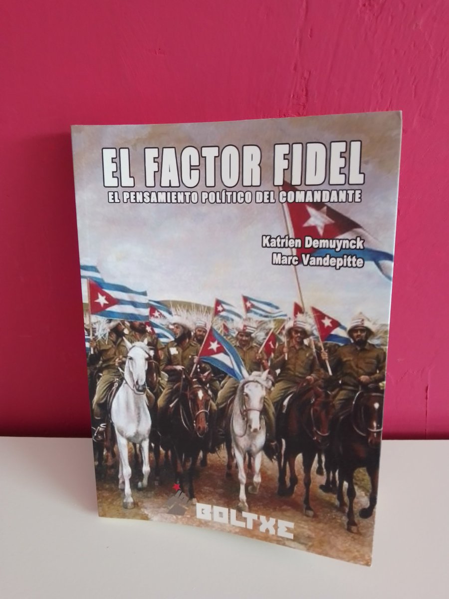 Liburunea's tweet photo. También disponéis estas obras de 
@marc_vandepitte y @katriendemuynck "Factor Fidel" y "Historia de la Revolución Cubana" de Sergio Guerra Vilaboy y Alejo Maldonado Gallardo. https://t.co/nyj41zq7Px