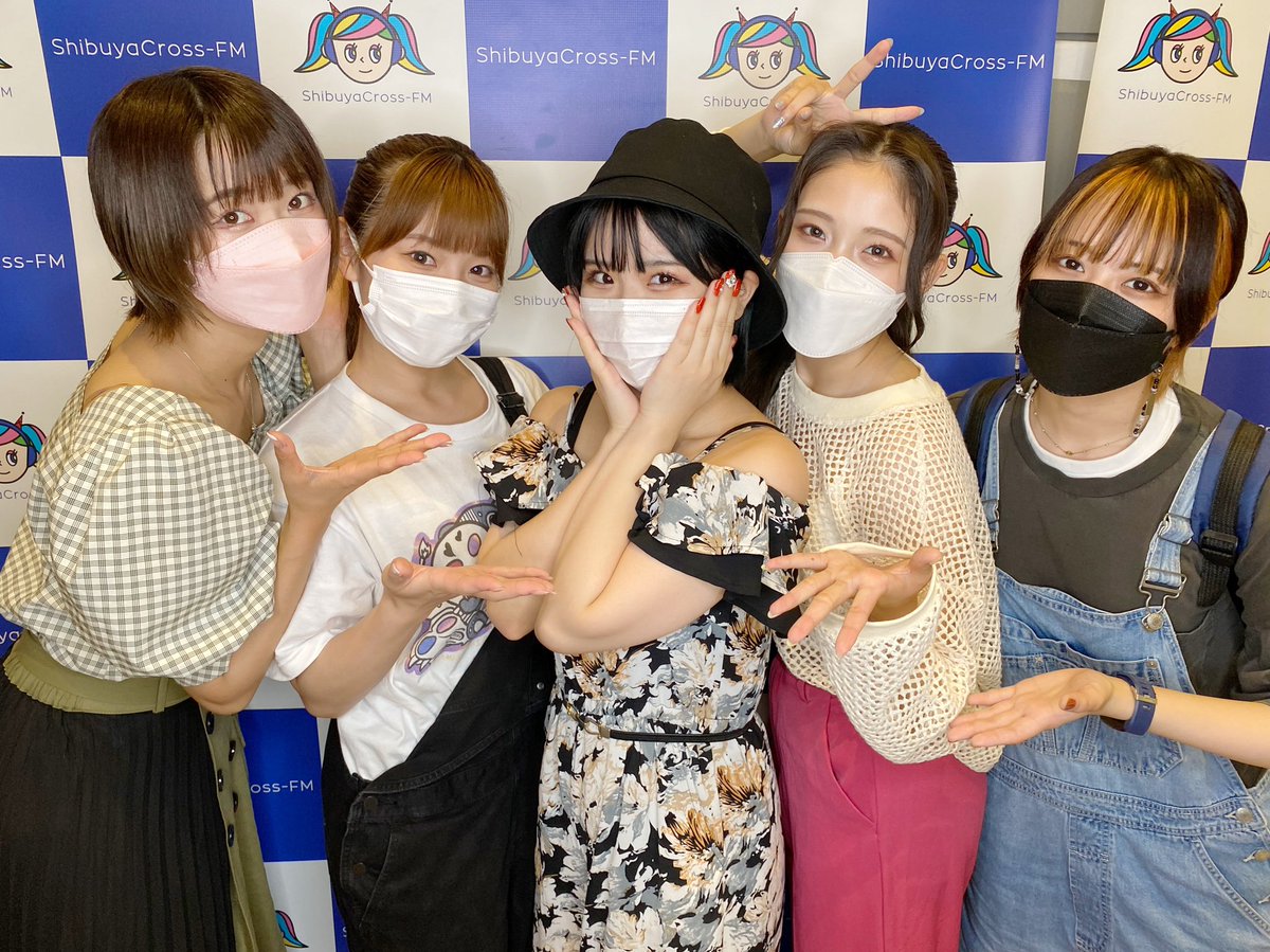 仮面女子:公式ツイッター #渋谷クロスFM今月もありがとう 2