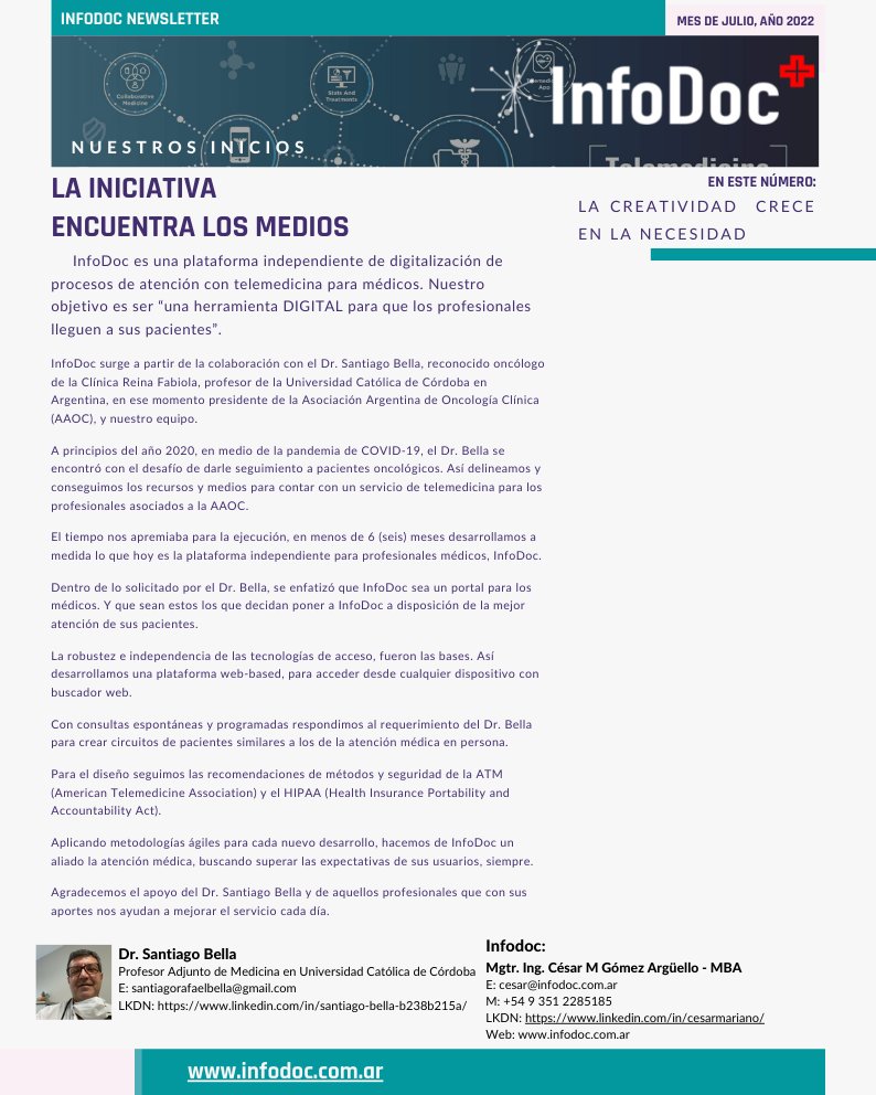 InfoDoc10 tweet picture