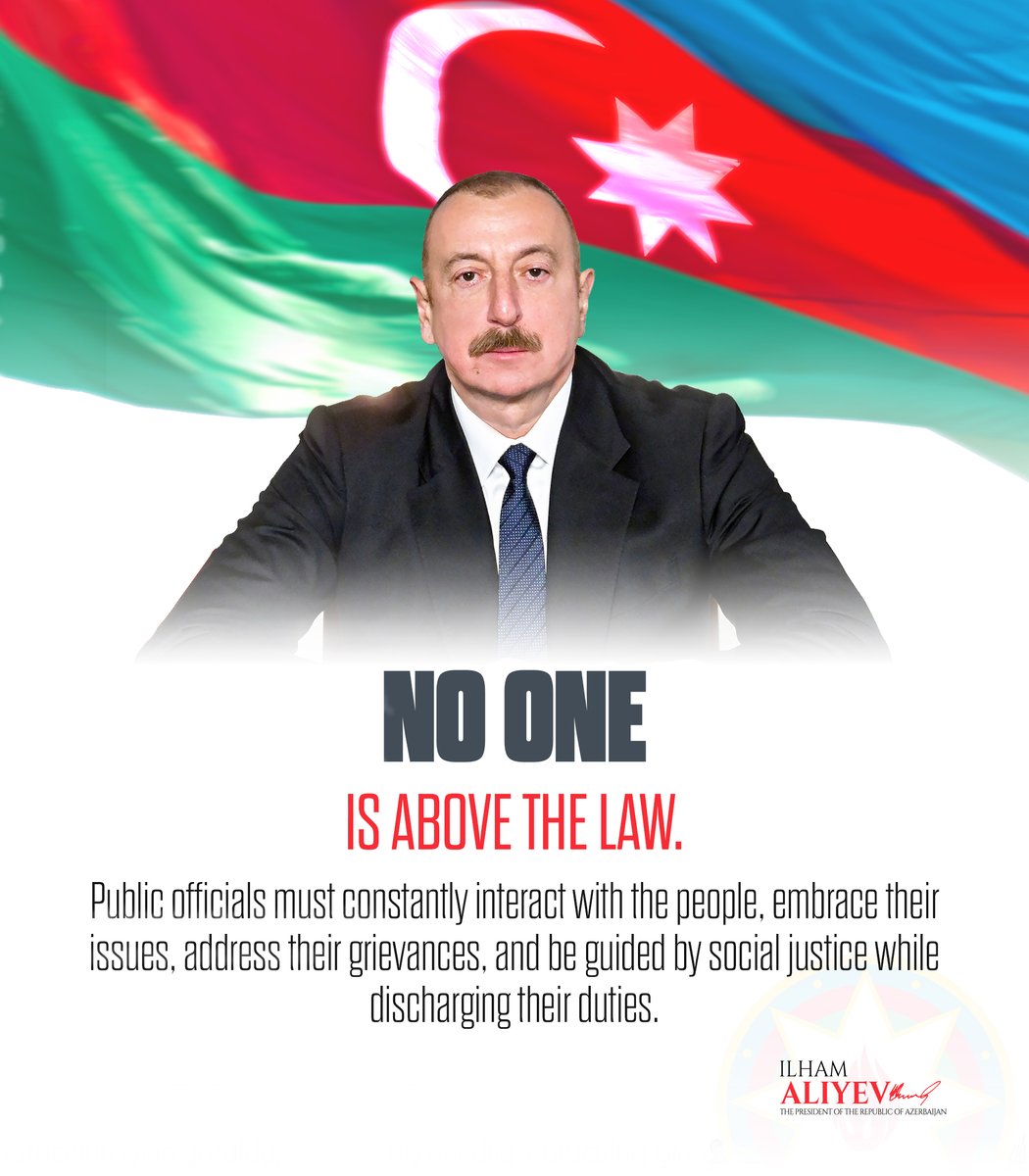 Ilham Aliyev (@presidentaz) on Twitter photo 